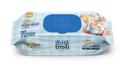 Wet Wipes Baby - 72 Wipes