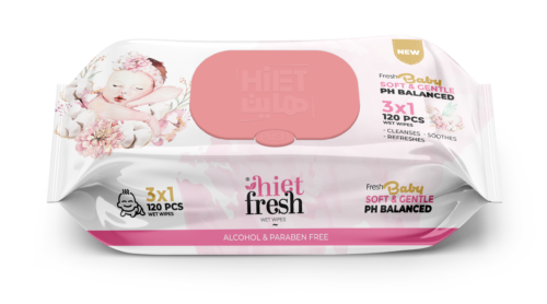 Wet Wipes Baby - 120 Wipes