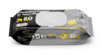 Grease remover lemon Power Degrease Kitchen Wipes Fresh Citrus Scent