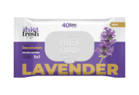 LAVANDER 40 Wet Wipes (Lavender Scent) - 40 Wipes