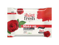 Makeup Remover Wipes with Rose
