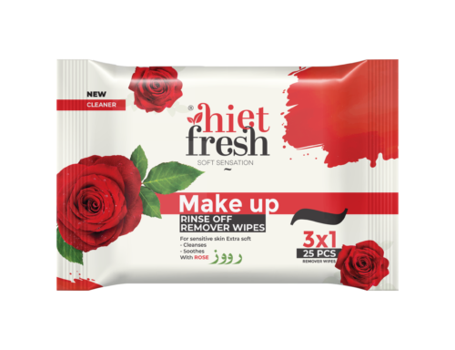 Makeup Remover Wipes with Rose