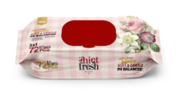Wet Wipes Rose - 72 Wipes