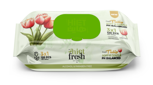 Wet Wipes Tulip - 120 Wipes