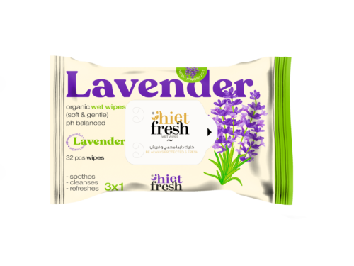Wet Wipes Lavender - 32 Wipes