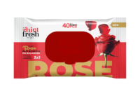 mockup Rose Wet Wipes (Rose Scent) - 40 Wipes