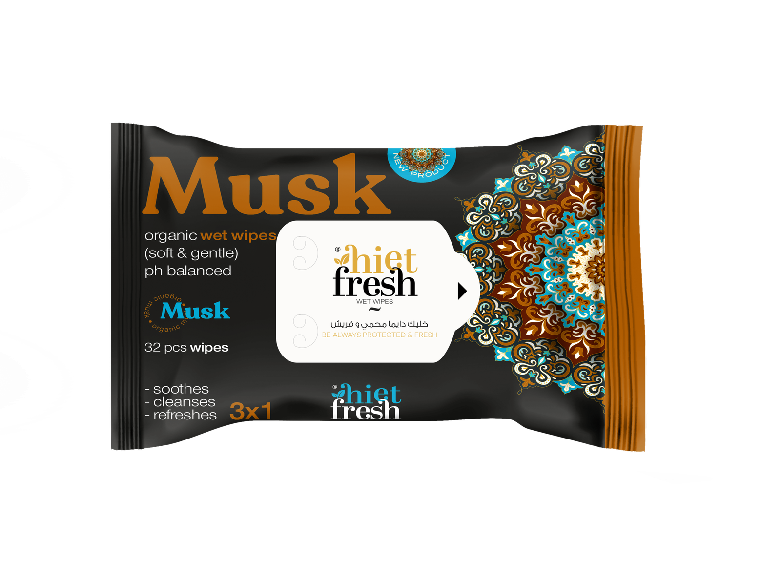 wet Wipes Musk – 32 Wipes
