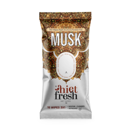 Wet Wipes Musk - 15 Wipes