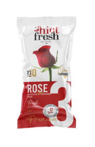 Pocket Wet Wipes (Rose Scent) - 10 Wipes