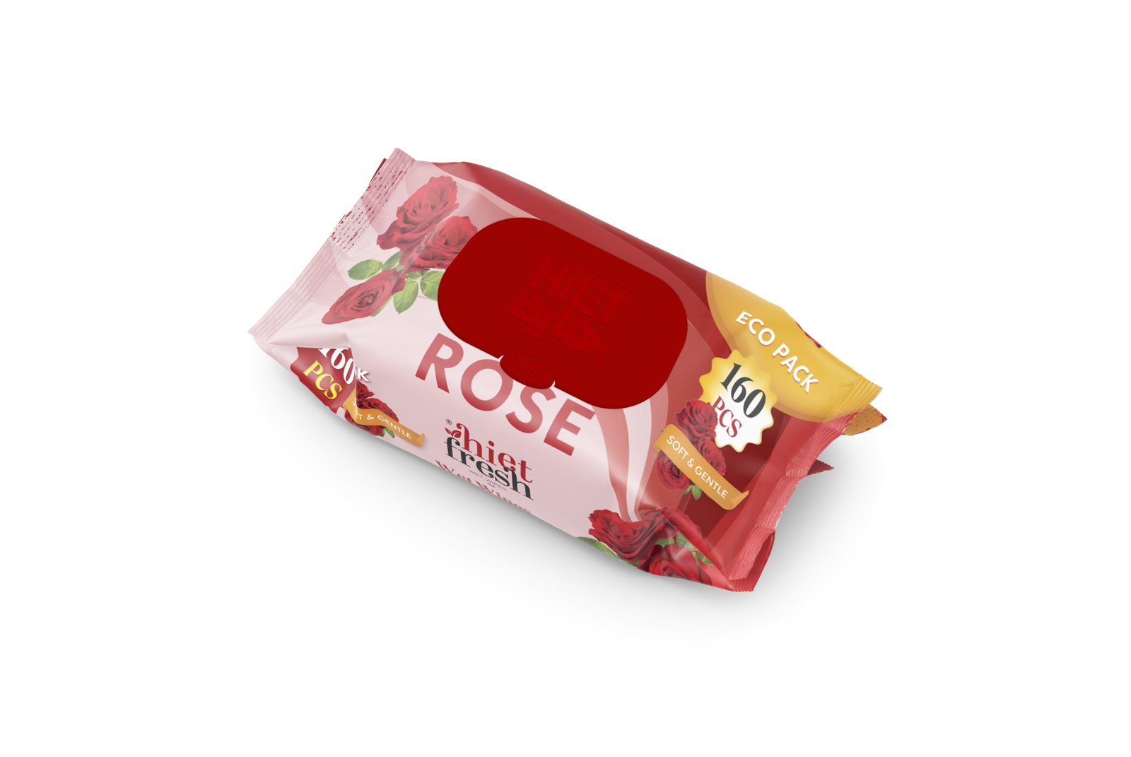 Wet Wipes Rose - 160 Wipes