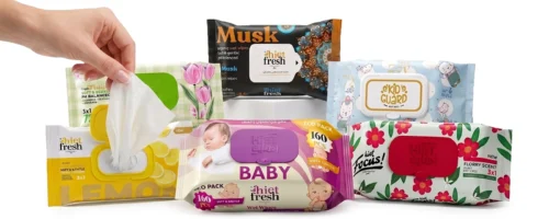 Wet Wipes Rose - 160 Wipes
